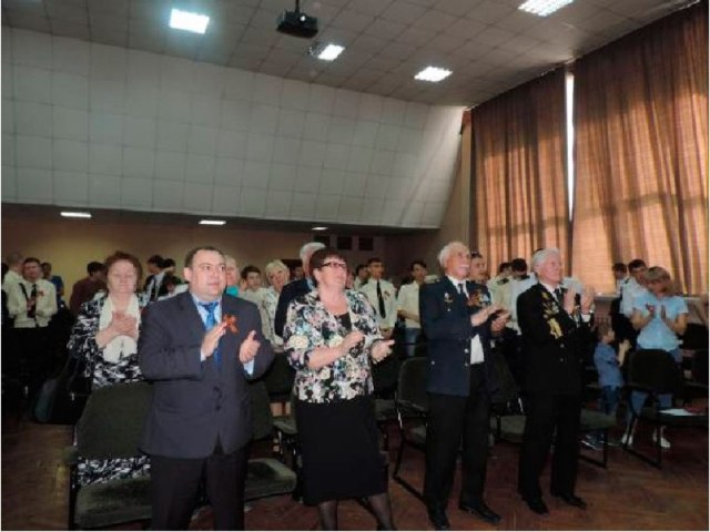 В Новосибирском речном колледже для ветеранов ПТО, тружеников тыла традиционно проводятся  встречи