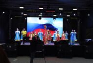 Городской танцевальный флешмоб Победный вальс 2023 г Новосибирск 009