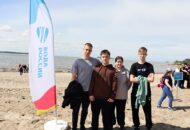 Акция по уборке пляжа от мусора в Новосибирске 004
